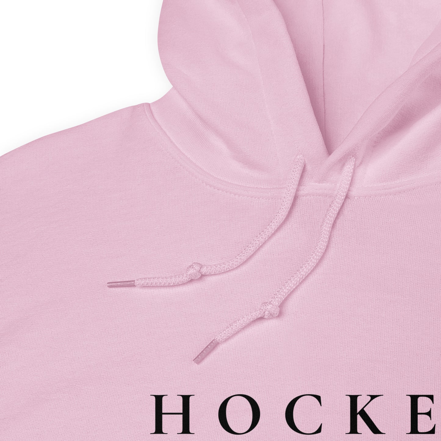 HOCKEY MOM HOODIE ROSA MED SVART