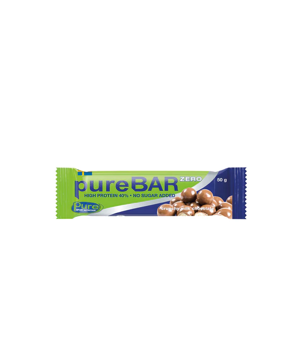 pureBAR ZERO Crunchy Milk Chocolate (20st)