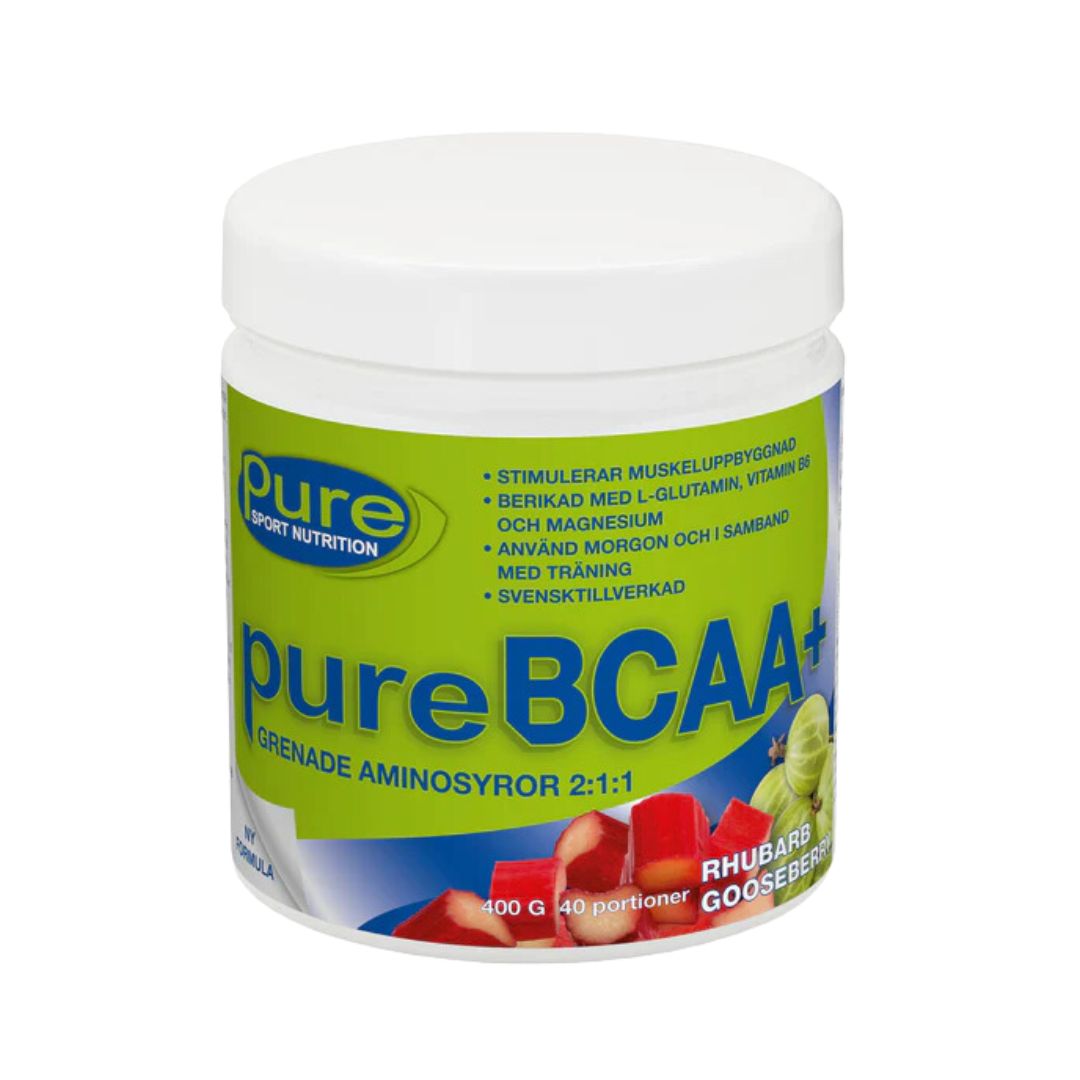 pure BCAA+ Rhubarb Gooseberry