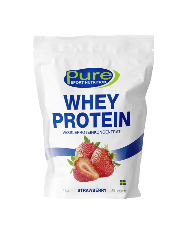 pure WHEY PROTEIN Strawberry